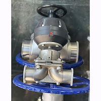شیر دیافراگمی پنوماتیک استیل ۳۱۶ GEMU